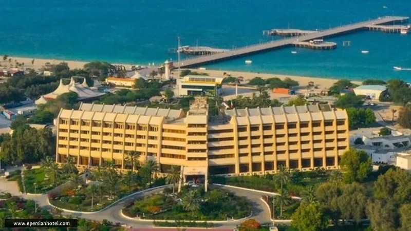 نمای کلی هتل شایان کیش